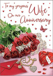 In this evocative anniversary card image, romance is expressed through a carefully curated collection of flowers, keepsakes, and gentle light, as though styled in a quiet corner of a Richmond home. At the centre, a lush grouping of red roses draws the eye, their petals full and velvety, unfolding in tightly packed whorls of deep, passionate crimson. The bouquet is accented by rich green foliage, the leaves smooth and slightly curved, embracing the blooms with a fresh, natural softness reminiscent of the leafy paths of Richmond Park. Just beside the flowers, an envelope and matching anniversary card lie gracefully arranged, the card delicately inscribed with flowing, cursive text and sprinkled with tiny heart motifs that echo the theme of enduring love. A small heart-shaped box in a bold red hue sits nearby, its glossy finish reflecting the soft, ambient lighting like polished lacquer. Draped close to it is a fine necklace, likely in gold or silver tones, with a heart or interlocking heart pendant resting gently on the surface, as though just removed from the box in a moment of tender anticipation. Scattered around the scene are miniature hearts and jewel-like decorations, their subtle sparkles adding a celebratory shimmer, much like evening lights twinkling along Richmond Bridge. A single butterfly motif appears near the bouquet, introducing a delicate sense of movement and poetic charm. The lighting is warm and evenly spread, casting soft shadows and allowing each element-flower, card, jewellery, and decoration-to be clearly visible. The composition conveys the feeling of a private anniversary ritual, a thoughtful gesture prepared by someone in Richmond who knows how powerful a simple, beautifully arranged card and roses can be in honouring a shared life together.